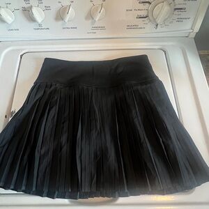 Fabletics Black Pleated Skirt